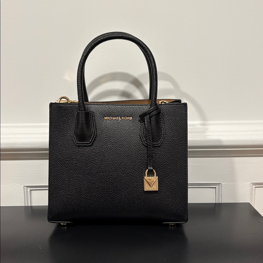 Michael Kors Mercer Satchel Black Nwot